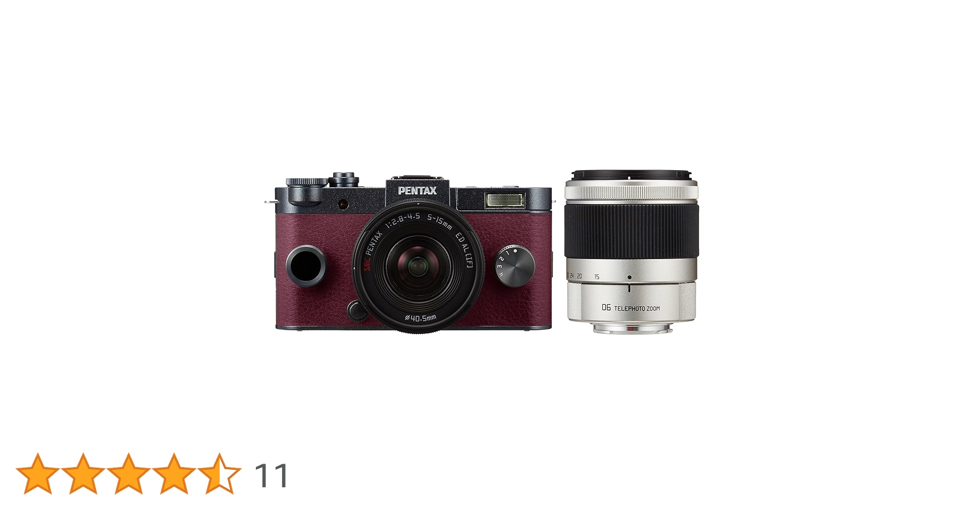 Amazon.co.jp: PENTAX ミラーレス一眼 Q-S1 ダブルズームキット [標準